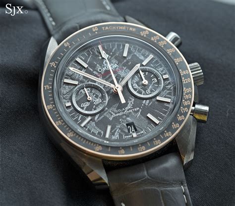 omega speedmaster moonwatch grey side of the moon|omega meteorite dial.